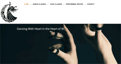 Desktop Screenshot of amanitadance.com